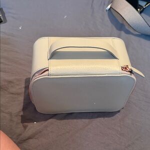 Rachel Zoe Cream Cosmetic Bag